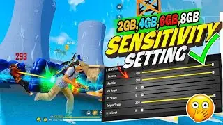 Free Fire Best Sensitivity Settings 2026 🔥 100% Headshot Trick | FF Sensitivity for All Devices