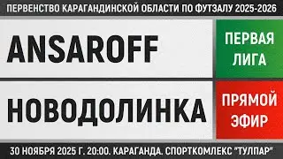 Ansaroff - Новодолинка (30.11.2025) Первая лига
