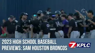 High School Baseball Previews: Sam Houston Broncos