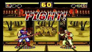 Fatal Fury 2(Genesis)-Billy Kane vs Jubei Yamada 