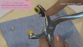 Press Snap & Eyelet Pliers -  Use with 440 & 445 Fashion Snaps & 438 Eyelets