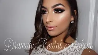 Dramatic Bridal Makeup || Smoked Out Wing