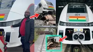 How Ghana's New Train CRASH With Kia Truck On Railway Revealed