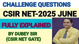 Solution of challenge questions of csir net jrf exam-2025 june.complete solution of csir net math.