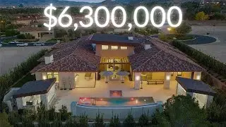Inside $6.3M Single Story Luxury Las Vegas Mansion in Southern Highlands Estates