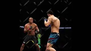 Anderson Silva knockout Luke Rockhold #shortsfeed #ufc #ufcgym #mma #viral #foryou #knockout #ufc4