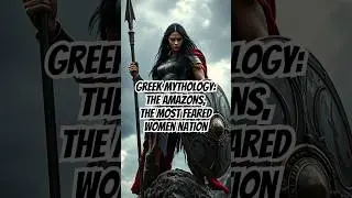 The Amazon Warriors: The Most Feared Women Of Greek Mythology! 🏛️⚔️