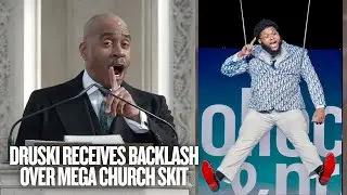 Pastor Gino Jennings AGREES with Druski Mega Church Skit