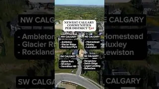 NEWEST CALGARY COMMUNITIES 🏡🇨🇦 | Calgary Real Estate