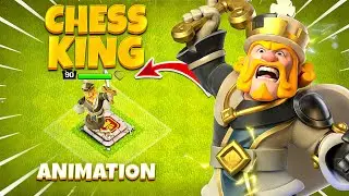 ♟ Chess King Skin Animation Clash of Clans!