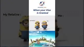 That moment when your visa gets approved&hellip; and you start acting brand new 😭✈️😂
