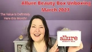 Allure Beauty Box Unboxing March 2021