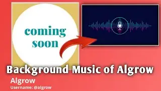 Background Music of Algrow ?? 🤔