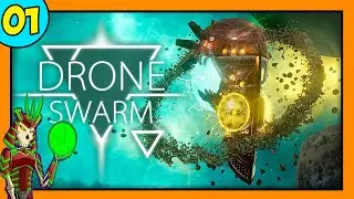 The 32,000 Drone Space Combat Game | 01 | DRONE SWARM Gameplay | Full Release
