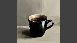 ​فنجان قهوة غير ملموم
