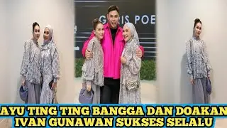 AYU TING TING UMI KALSUM DAN BILQIS HADIRI FASHION SHOW IVAN GUNAWAN