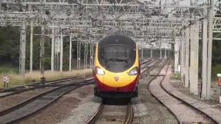 Pendolino Cross Over - Rugeley Trent Valley - Friday 15th July 2011.