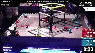 Launch Sig - Default Division - Final #1-1 - 360X & 99904B vs 2011D & 8889A - Auton
