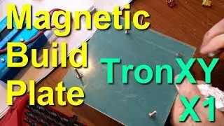 3D Printer Upgrade - Magnetic Build Plate Clips