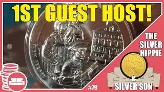 2017 Ellis Island Uncirculated Five Ounce Silver Coin Presented By The Silver Hippie ✔