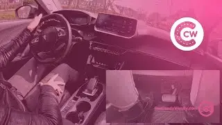 ✳️2020 Peugeot e-2008 Allure EV 136HP (100kW) TEST DRIVE, POV RIDING SHOTGUN WOMAN, Car ASMR