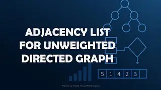 Список смежности для невзвешенного ориентированного графа