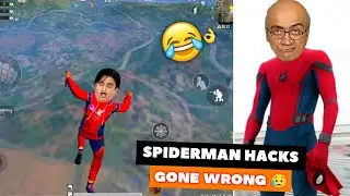 SPIDERMAN HACKS GONE WRONG 🤕😂 | BGMI FUNNY MOMENTS - ELECTRO ICE ZARD