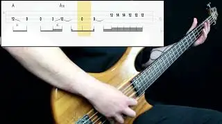 Queens Of The Stone Age - The Evil Has Landed (Bass Cover) (Play Along Tabs In Video)