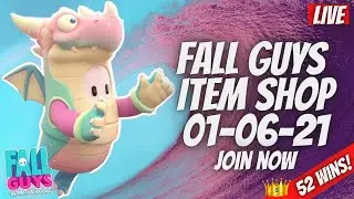 *NEW* FALL GUYS ITEM SHOP RESET for 01/06/21 (Fall Guys Ultimate Knockout)