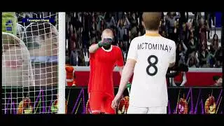 EFootball(Como VS Napoli pertandingan sangat sengit)#efootball #football #pes #bola 