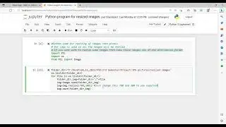 change picture size Resize images pixels Python jupyter notebook