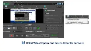 Debut Video Capture and Screen Recorder Software 8.23 Beta