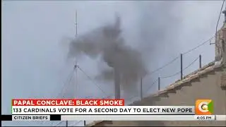 133 Cardinals vote for a second day to elect new Pope