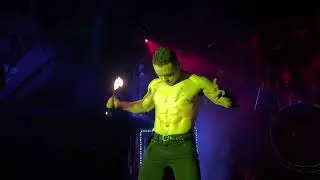 ワールド・ドリームサーカス大村公演  曲が変わってる！セバスチャンのファイヤーショー！