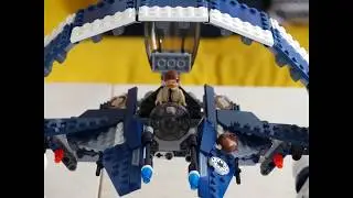 Lego Jedi Starfighter with Hyperdrive Booster Ring