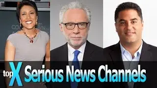 Top 10 Serious News YouTube Channels - TopX Ep. 5