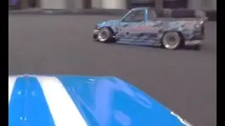 RC Drifting:  ripping some easy laps with my Overdose GALM V2