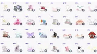 ♡My 40 epic items collection ♡ - 2018-2021 - LINE PLAY