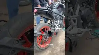 Mt 15 V3 New Model Akrapovic Exhaust Fully System #modificition #mt152025 #modified