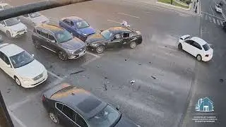 Bakıda piyada ke&ccedil;idində baş vermiş ağır qəzanın g&ouml;r&uuml;nt&uuml;ləri yayılıb