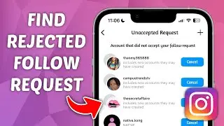 Как найти непринятые запросы на подписку в Instagram &mdash; Смотрите отклоненные запросы на подписку