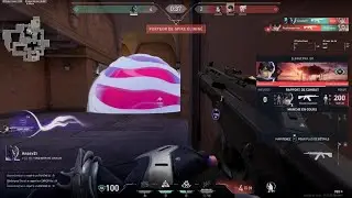 VALORANT ACE VANDAL AVEC CLOVE et 2 REVIVE 😭