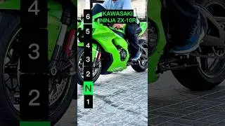Максимальная скорость на каждой передаче на Kawasaki Ninja ZX-10R