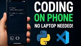 How to Coding on Android Phone (2025) No Laptop Needed | Download VS Code Mobile Guide for Beginners