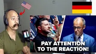 First Time Reacting to Merz HARSHLY Responds to TRUMP and SHOCKS on Ukraine