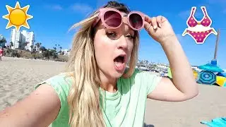 Day at the Beach! Summer Vacation! AlishaMarieVlogs