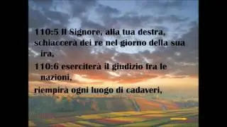 Salmo 110 (Il regno del Messia, Re e Sacerdote).