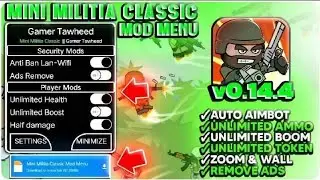 Mini Militia Classic New Mod Menu v0.14.4 Free 2026 Download (MediaFire) 