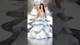 Beautiful Skyblue Dress #fashion #gownglamour #dress #beautiful #fashionforward #princessdress #2025