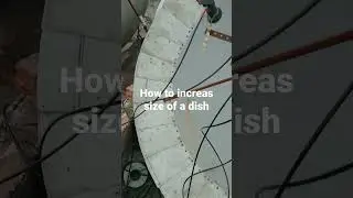 How to increase size of dish